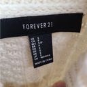 Forever 21  Women's Cream Knitted Turtleneck Sweater Size Small Photo 3