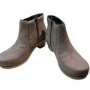 Dansko  Women's Maria Ankle Boots Brown Size 10 Block Heel Zip Closure Photo 4