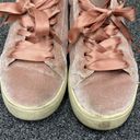 Mossimo Supply Co Y2k mossimo chunky velour velvet fashion sneakers pink rose 9 Photo 7