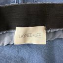 Lee Laynee &  High Rise Pull On Frayed Hem Bell Bottom Jeans Sz S Photo 5