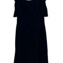 Vince Camuto  Off The Shoulder Navy Dress Size 8 Photo 0