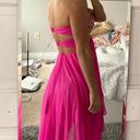 David's Bridal Pink Homecoming / Formal Dress Photo 1