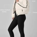 Alo Yoga Alo Aspen Love Puffer Jacket Ivory Warm Winter Snow Cold-Weather Edgy Puffy Coat Photo 3