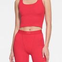 SKIMS COTTON RIB TANK TOP IN RED size L NWT Photo 1