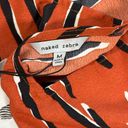 Naked Zebra  Tiger Stripe Cami Top Women's Medium Orange/Black Spaghetti Strap Photo 12