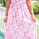 Summer Pink Maxi Dress Photo 2