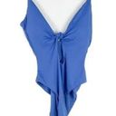 ANDIE NWT  Swim The Santorini One Piece Swimsuit Flat Blue Size Large L NEW Photo 0