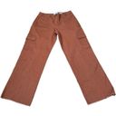 Edge BBJ Los Angeles Rust Colored Wide Legged Cargo Pants With Raw  Size 9/29 Photo 1