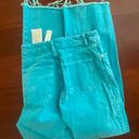 ZARA Teal  Jeans Photo 2