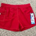 Rise Aquatics Swimwear Lifeguard Red Board Shorts Size L NWT Photo 0