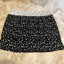 Krass&co NY &  mid rise mini skirt stretchy pull on waist pockets black white XL Photo 4