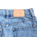 Everlane  The Reconstructed Denim Skirt Sz 24 Photo 4