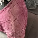 Chico's CHICO’S Pink Leather Suede Jacket Size 1 Chico’s (Medium) Photo 11