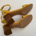 mix no. 6 Yellow Suede Block Heels Photo 2