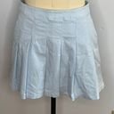 American Eagle Pleated Skater Skirt- Baby Blue- Size 10 Photo 1