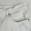 Levi’s Levi's 501 White Denim Button Fly Cutoff Shorts Distressed - Women's Size 31 Photo 4