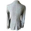 ZARA  Knit Heathered Grey Single Button Lightweight Blazer Jacket - S Photo 3