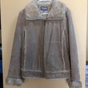 wilson's leather  Tan Suede and Faux Fur Coat Size M Photo 3