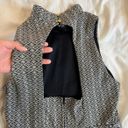 Emerald Sundae NWT  Black & Gray Metallic Open Back Dress Size 7 Medium Photo 7