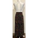 Briggs Vintage 90s Floral Maxi Slit Skirt Multi Size 18 Photo 4