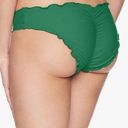 Luli Fama  Women's Standard Cosita Buena Zig Zag Open Side Moderate Bikini Bottom Photo 0