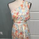 Likely  Sara floral one shoulder dress size 6 Photo 3