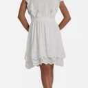 Ralph Lauren NWT Lauren  Women's Eyelet-Embroidered Jersey Tie-Neck Dress Photo 0