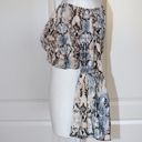 Raga  Viper Snake Print Bell Sleeve Crop Top Size XS Photo 1