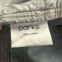 PARKE Denim Mini Shorts Photo 7