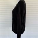 Croft & Barrow Black button Cardigan sweater Size Medium Photo 9