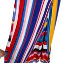 Tracy Reese  x Anthropologie Multicolored Seaside Striped Midi Dress Size 10P Photo 3