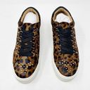 Joie [] Handan Studded Leopard Print Calf Hair Platform Sneakers NWT Sz 40 US 10 Photo 6