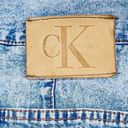 Calvin Klein Vintage  Super High Waist Denim Jean Shorts Size 9 Photo 7