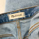 Madewell NWT  The '90s Straight Jean Mercer Wash Blue Photo 4