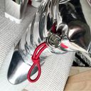 Christian Louboutin  Oriona Lug Puffer Boots 100 in Silver Photo 8