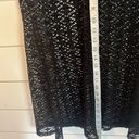 Xhilaration Xhiliration crotchet black swim coverup Sz Med 💙 Photo 4