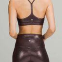 Lululemon  Flow Y Bra Nulu Brown Shiny Photo 1