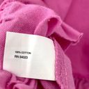 Gap  Spaghetti Strap Ruffle Hem Top Pink Small NWT Photo 8