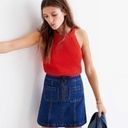 Madewell EUC  mini retro style denim skirt Photo 0