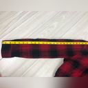 Full Tilt Women’s  for Tillys red and black Buffalo plaid cotton flannel size XL Photo 5