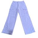 Divided NEW  90's Baggy Denim Jeans Womens Size‎ 12 Light Pink wash Wide Leg Y2K Photo 0