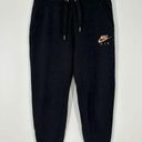 Nike  Air Sweatpants Joggers‎ Black Gold Logo Front And Back Drawstring Size S Photo 0