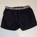 Under Armour  Shorts Womens Medium Black Loose Fit Heat Gear Athletic Activewear Photo 3