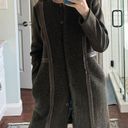 Olive Green Wool/Boule Coat Photo 3