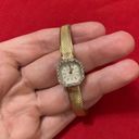 Woman’s Swiss Quartz movement vintage gold filled diamond accent GRUEN watch! Photo 6