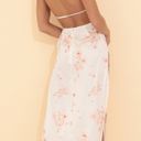 Lucy in the Sky Satin Floral Maxi Dress Photo 1