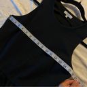 Madewell  | Black Sleeveless Peplum Top Medium Photo 5