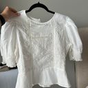 Lulus White Blouse Photo 1