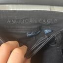 American Eagle Women’s Black Wide Legged Denim Photo 1