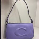 Coach Silver / Light Violet Smooth Leather Nolita 19 #CR364 Photo 0